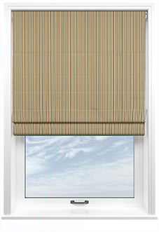The British Stripe Co. Mary, Derwent No.1 - Twist&Fit Roman Blind
